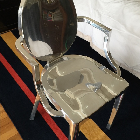 Philippe Stark Style CHROME Ghost Chair - Picture 2 of 16